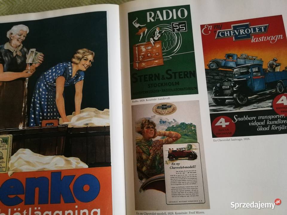 Album Szwedzki Plakat Reklamowy SVENSKA Szczecin