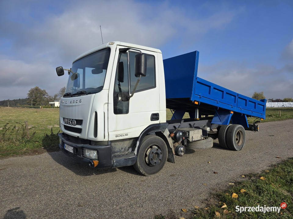Samochód wywrotka IVECO EUROCARGO 80EL16ZS 9t VAT marża Cegielnia Lewicka