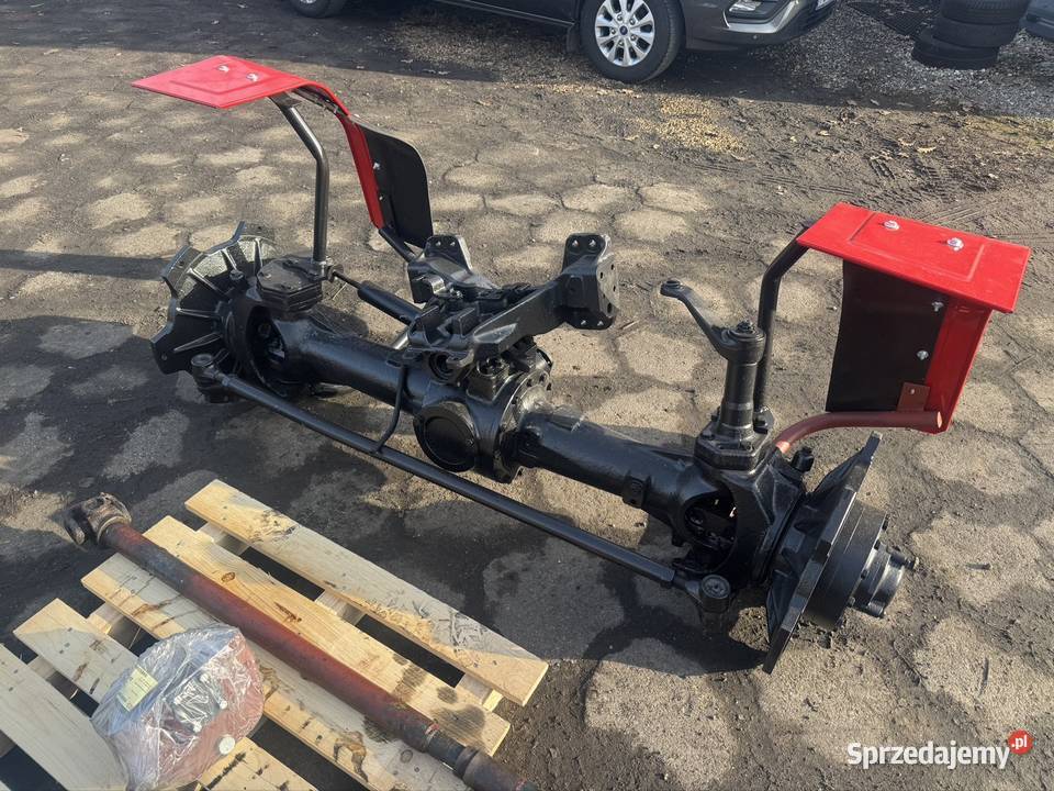 Przedni napęd Zetor 6711 6911 7011 7211 6211 Układ kierowniczy i oś przednia wielkopolskie Gniezno