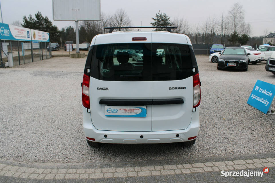 Dacia Dokker 16 LAUREATE 102HP Fvat Salon Polska biały Warszawa