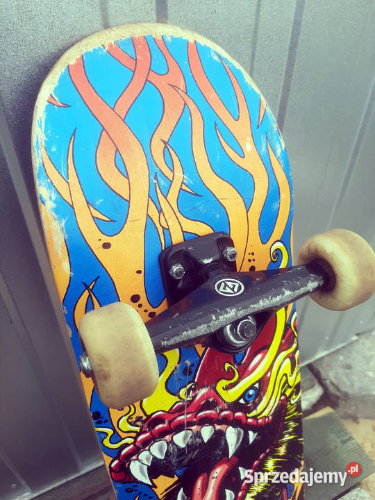 Deskorolka POWELL GOLDEN DRAGON krótka młodego lubelskie Chełm sprzedam