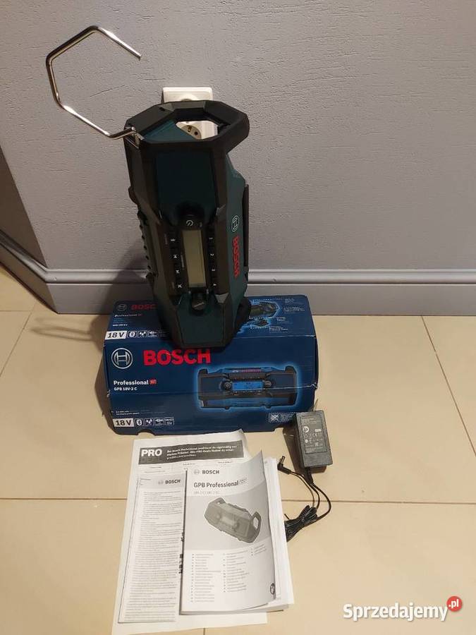 Radio budowlane bosch 18v Lubin sprzedam
