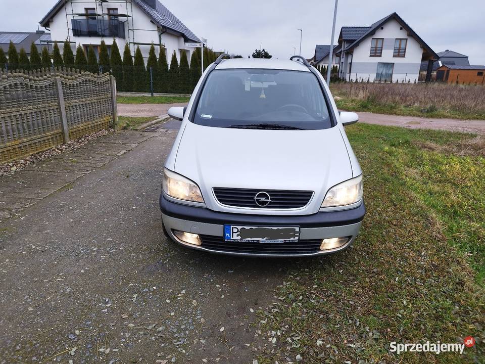 Opel Zafira 20 diesel 2003 7 osobowy Jarocin sprzedam
