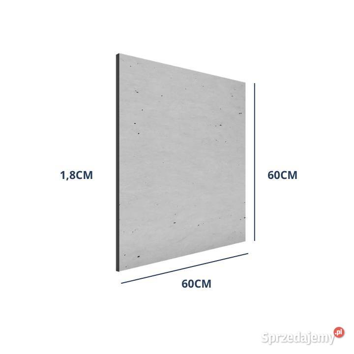 Płyta Betonowa Ścienna 60x60 18 GRUBOŚCI