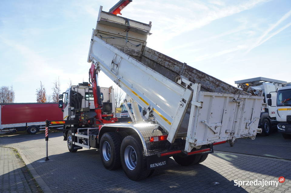 Renault C380 E6 6x4 HDS Fassi F135 2700 MTH pełny VAT Kraków