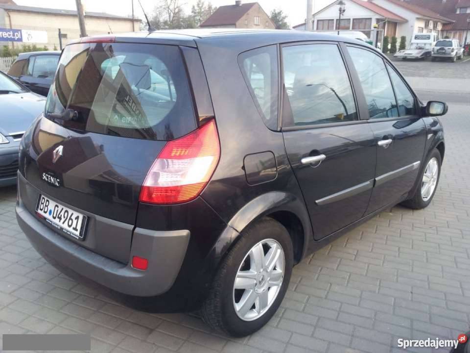 Na sprzedaż Renault Scenic czarny opolskie Krzywizna