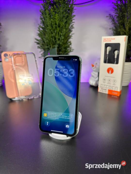 Apple iPhone 11 128GB Bateria 100 Stan Gwarancja Warszawa