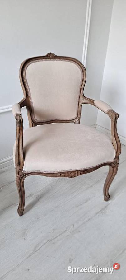 Stylowy fotel krzesło Ludwik Ludwikowski Shabby zachodniopomorskie Szczecin