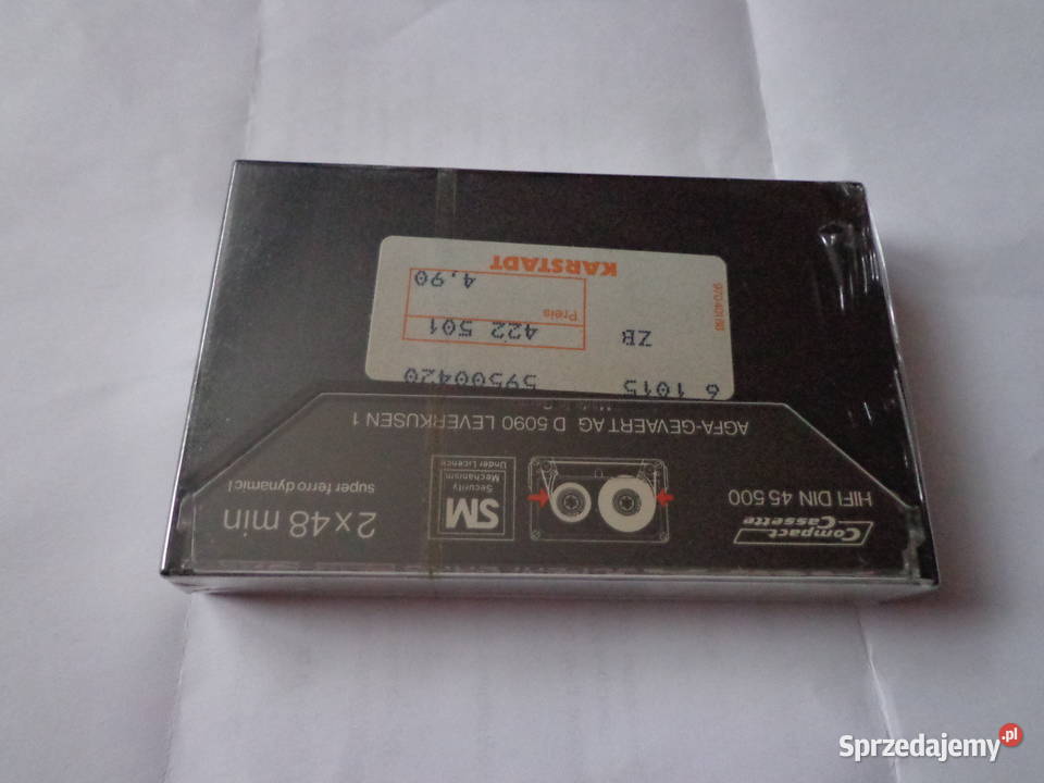 Kaseta magnetofonowa AGFA SUPERFERRO