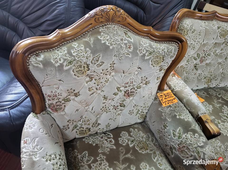 Komplet wypoczynkowy LUDWIK 21 chippendale sofa Sypniewo