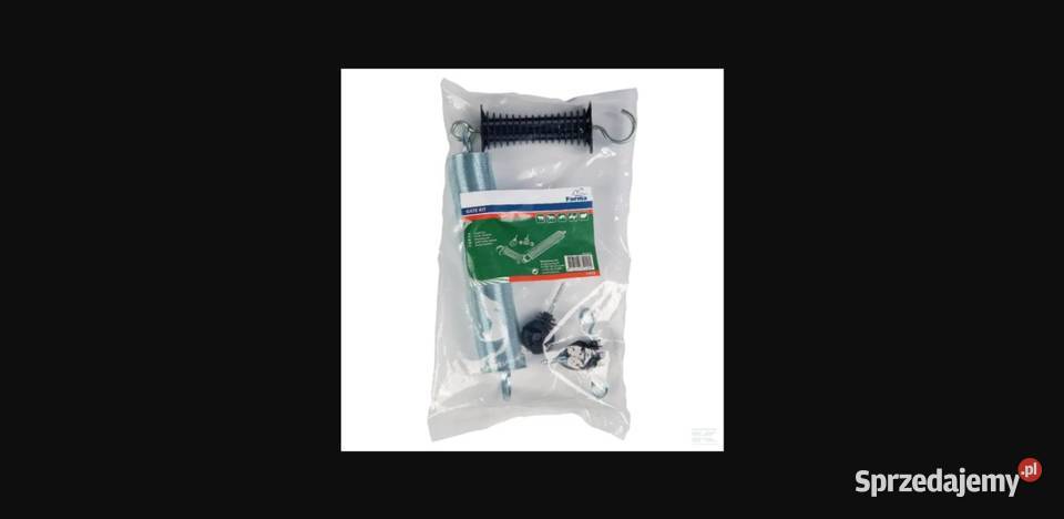 Zestaw bramowy czarny ogrodzenia elektryczne