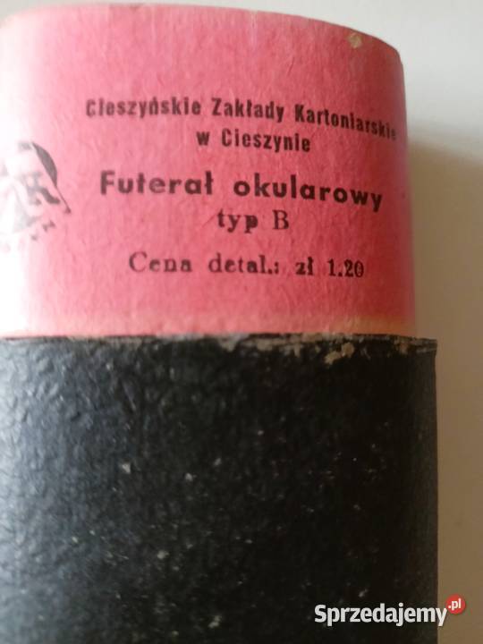 Futerał etui na okulary vintage Łódź