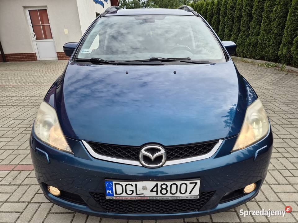 MAZDA 5 HATCHBACK 1600 CITD HAK 7 OSÓB 6 BIEGÓW elektryczne szyby 5 Głogów