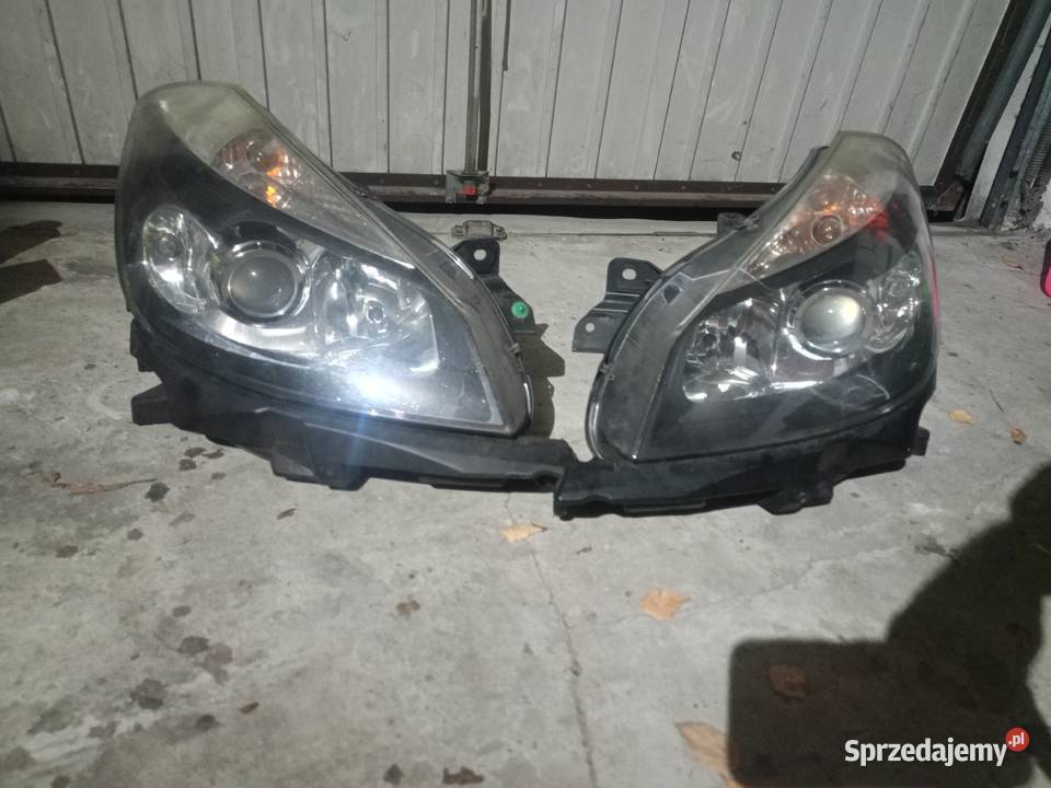 Lampy przód soczewka doświetlanie zakrętu clio3