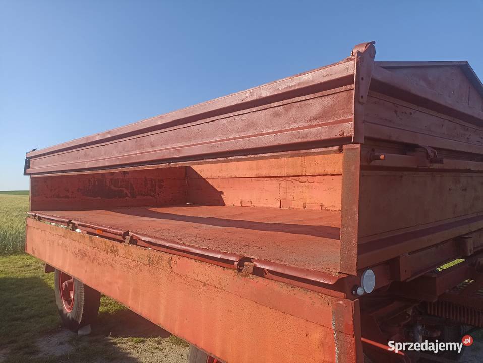 Przyczepa rolnicza hl hw 6011 D50 Maszyny rolnicze Wielichowo-Wieś