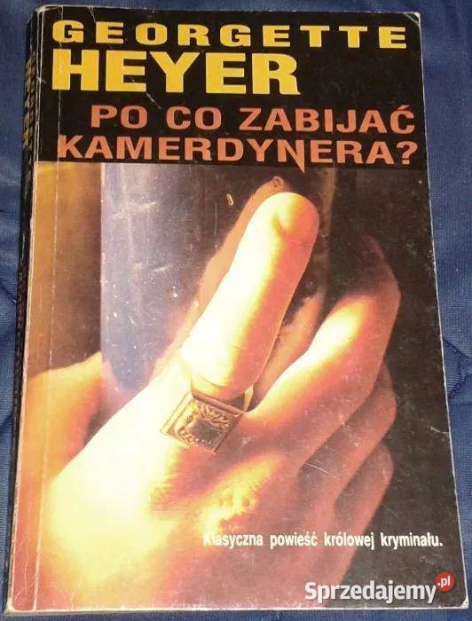 co zabijać kamerdynera Georgette Heyer