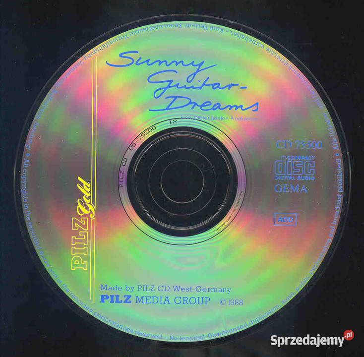 CD Tommy Gold Sunny GuitarDreams Bohlen 1988 Brwinów