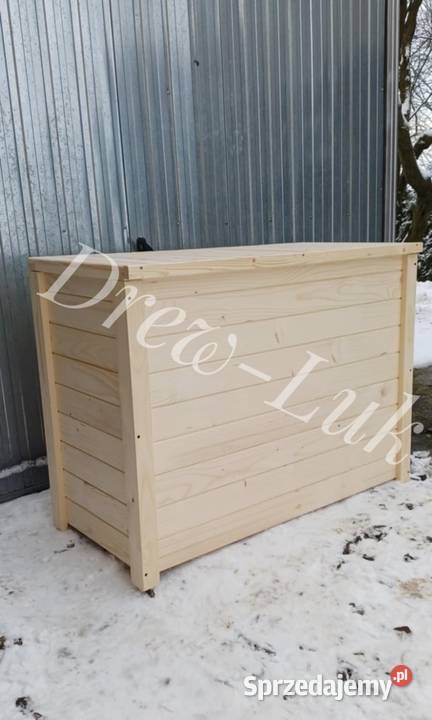 Sortownik drewniany na odpady Wadowice