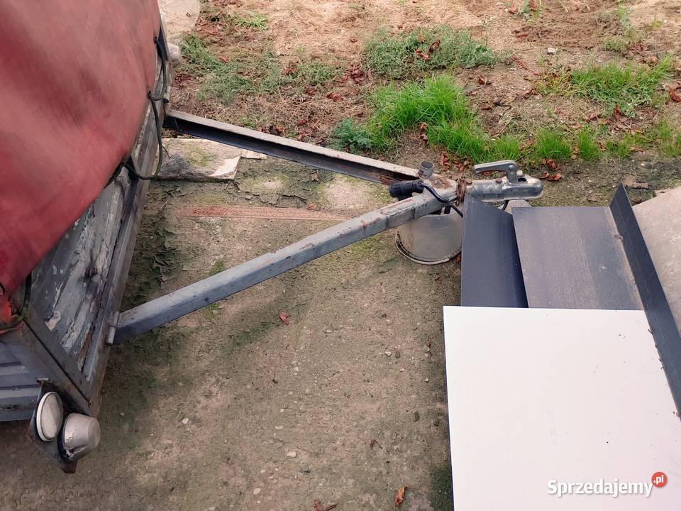 Przyczepa jednoosiowa SAM Przyczepka samochodowa łódzkie Poddębice