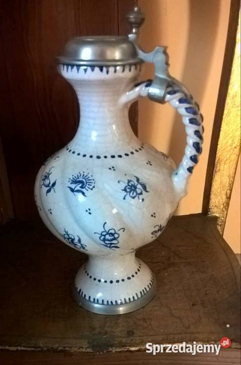 Dzbanek z pokrywką Amforka Karafka ceramiczna Kraków