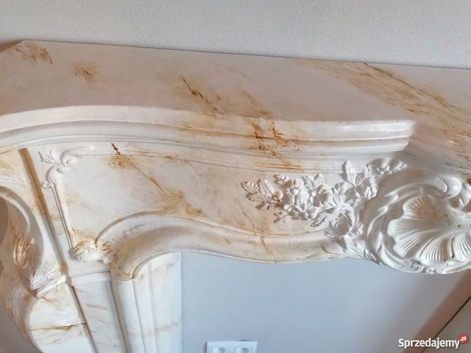 Portal kominkowy obudowa Barok 139 GIPS 1833 Piece i kominki pomorskie