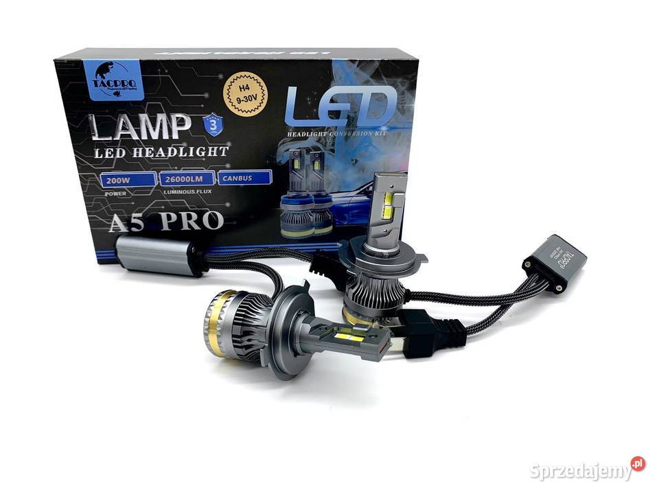 Żarówki H4 930V LED komplet canbus osobowe Pomiechówek