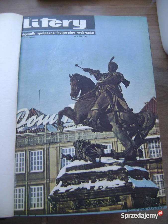 Starocie z PRL Gdański miesięcznik LITERY Zestaw pomorskie Gdynia