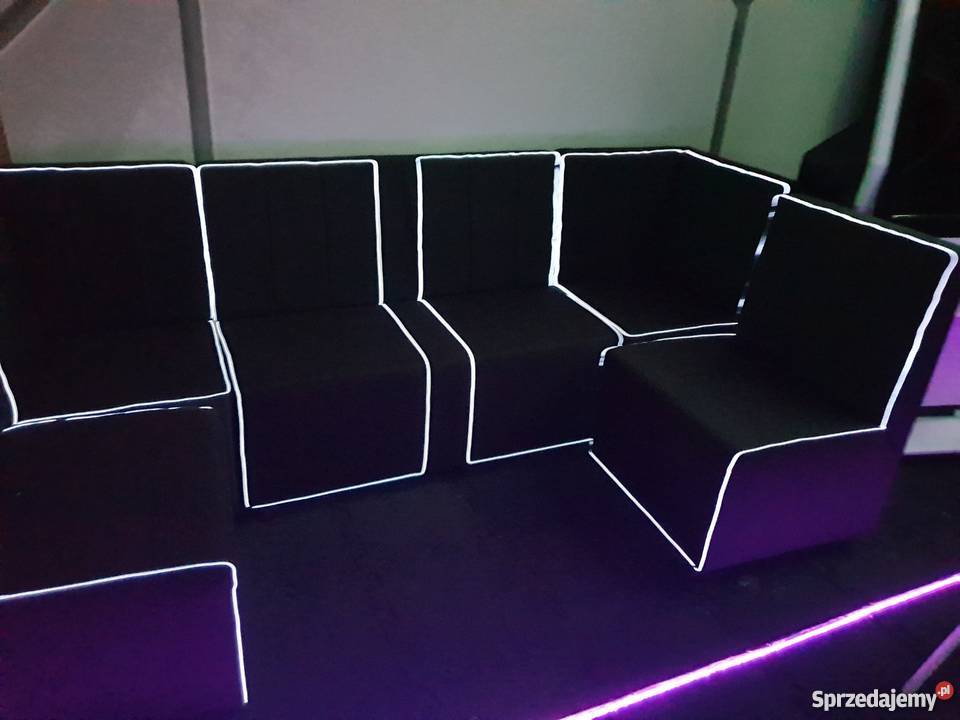 loże loże podświetlane boksy meble klubowe Częstochowa