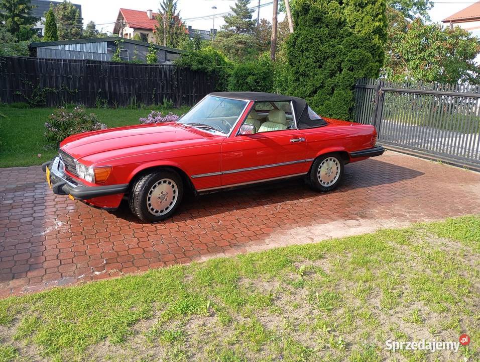 Mercedes 560SL CABRIO 1987r Rok produkcji 1987 Warszawa