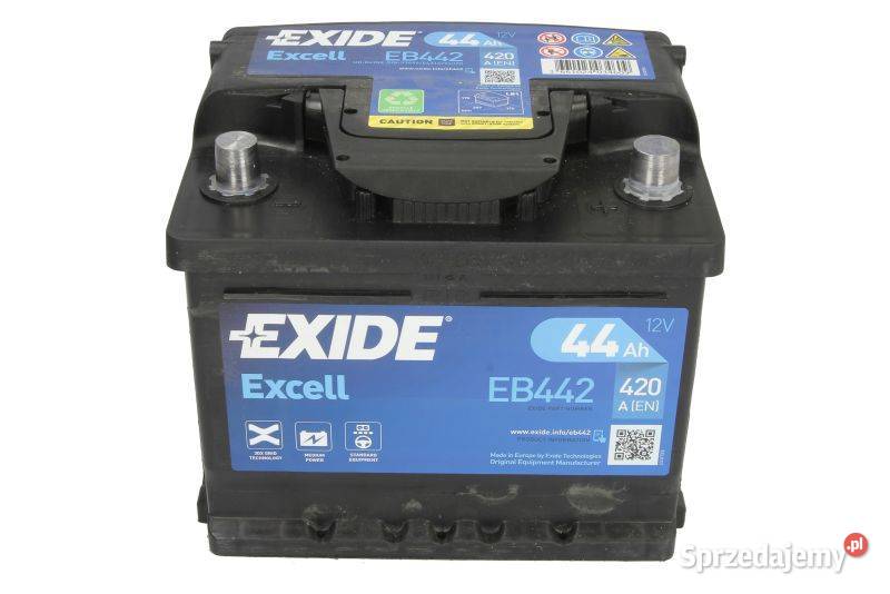 Akumulator Exide Excell 44Ah 420A EB442 Warszawa sprzedam