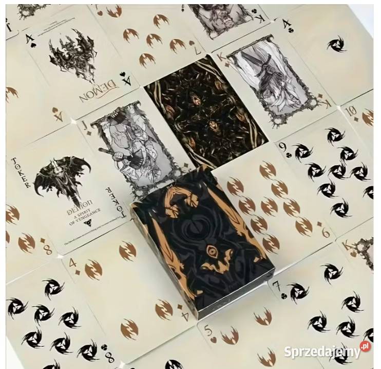 Kolekcjonerski karty do gry z serii Demon Eye 2 Pozostałe Warszawa sprzedam