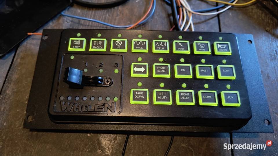 Whelen CenCom Sepphire modulator sygnałów Police sprzedam