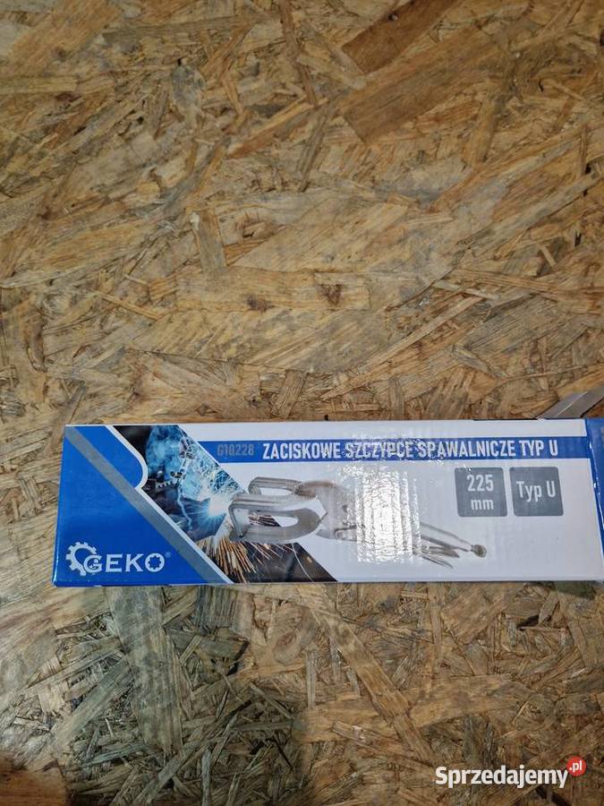 Zaciskowe szczypce spawalnicze 225mm typ U Głogowa