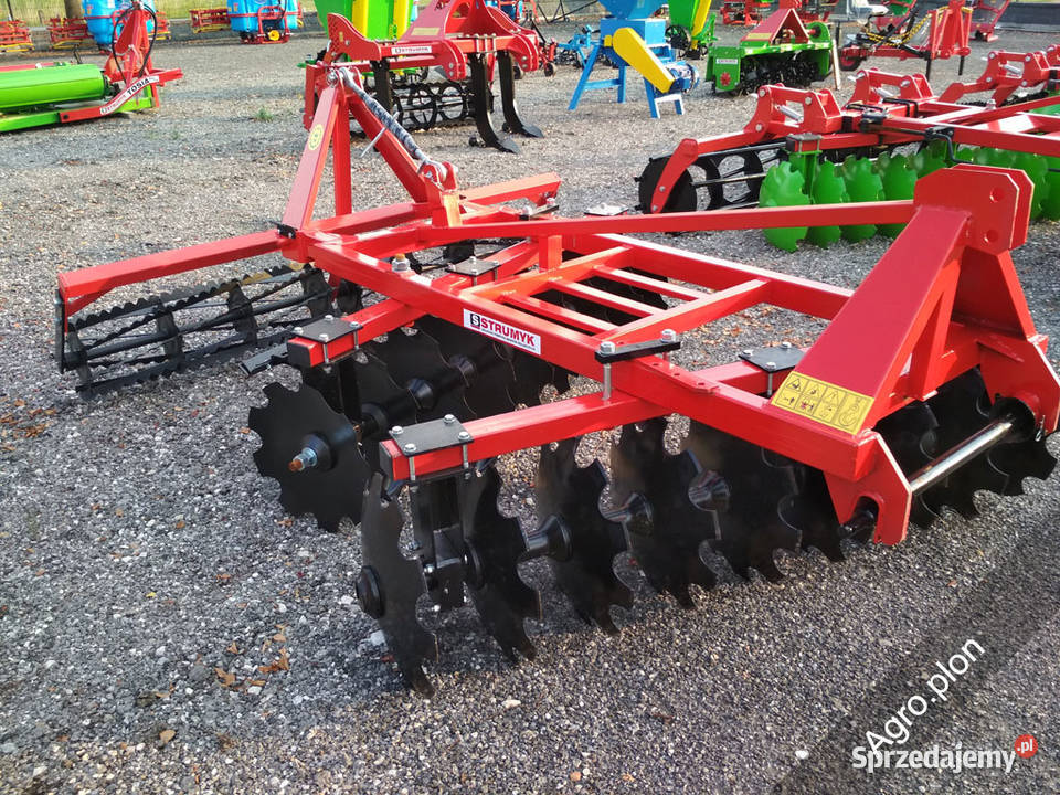 Brona talerzowa STRUMYK 18 m 2x8 Talerzówka nieuszkodzony Łęczna