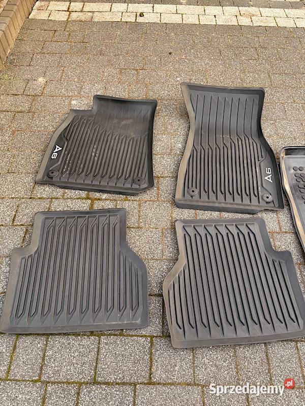 Komplet gumowych dywaników Audi a6 avant c8