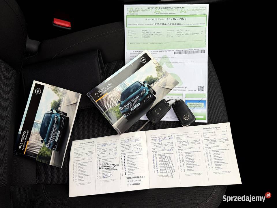 OPEL INSIGNIA 20CDTI alunaviklima super stan