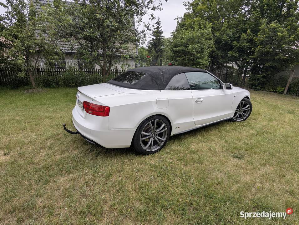 Audi A 5 cabrio SLine doinwestowana manualna Motoryzacja Szczytno