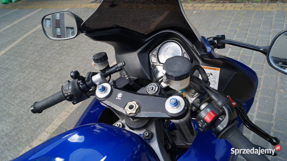 Suzuki SV 1000s Nowe Opony Nowy Oplot HEL zarejestrowany w Polsce Skarszewy