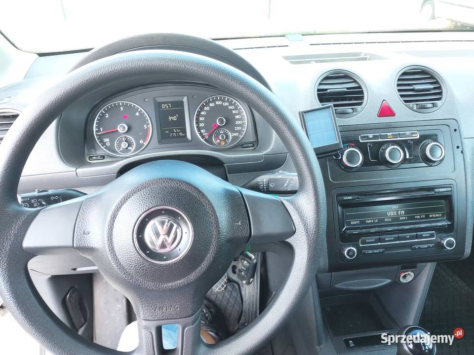 VOLKSWAGEN caddy 16 tdi 2012 lift 2x przesuwne podlaskie