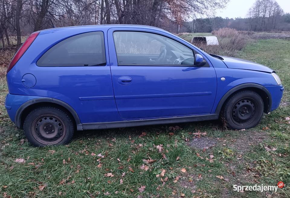 Opel Corsa C 2005 Zdrowy do jazdy Rok produkcji 2005 mazowieckie Osieck