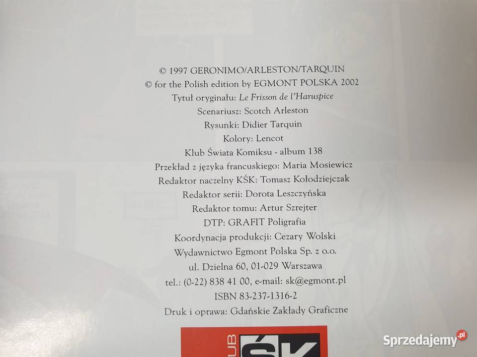 Lanfeust z Troy 2 albumy fantasy i s-f Gdynia