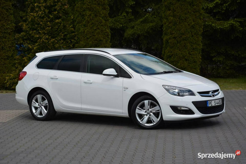 Opel Astra 14T140 Lift Ledy Duża Navi półskóry 140KM Ostrów Mazowiecka sprzedam