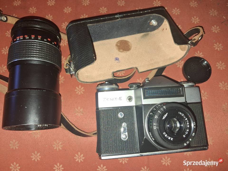APARAT FOTOGRAFICZNY ZENITE Z DOKRĘCANYM Antyki