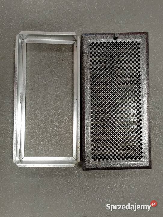 Kratka kominkowa wentylacyjna regulowana grafit Pozostałe Wronki