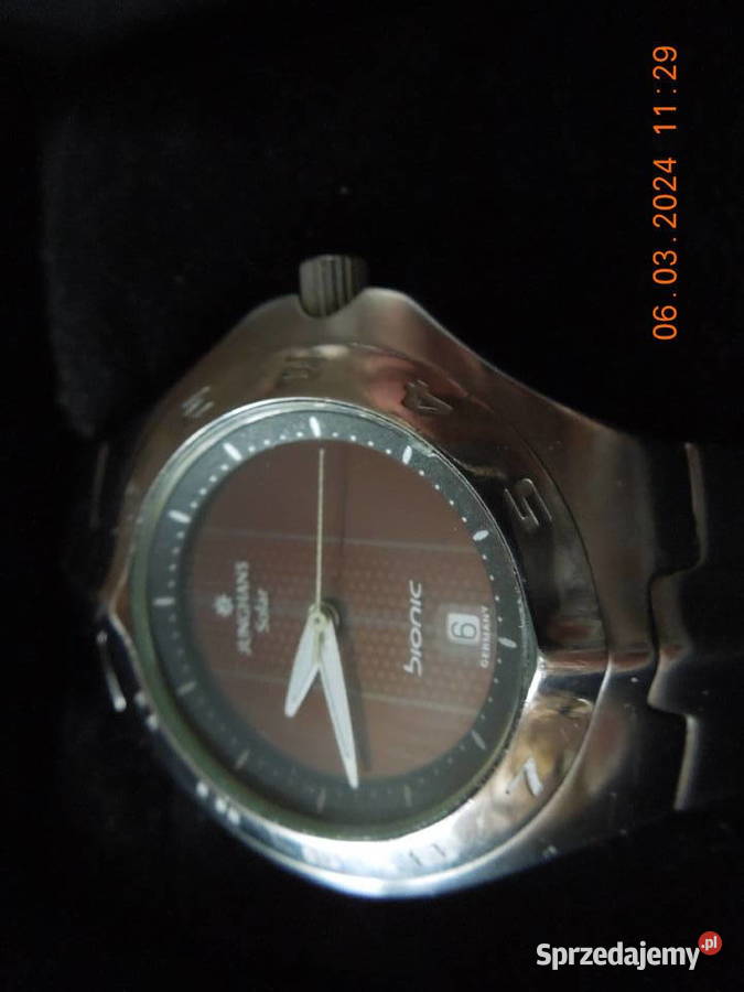 zegarek junghans solar