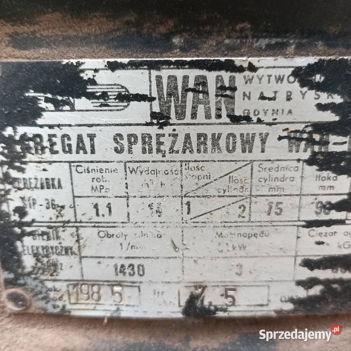 Sprężarka kompresor Celpa 3kW 400l Szczecin