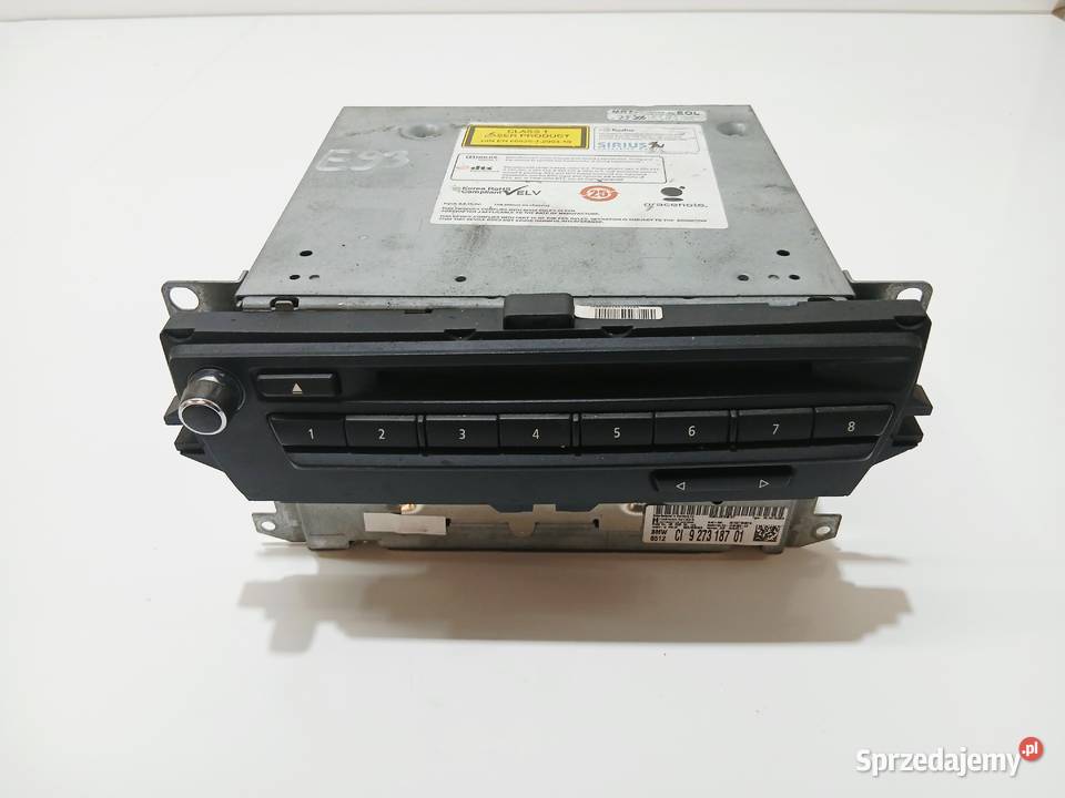 RADIO NAWIGACJA BMW E90 E91 E92 E93 OE 9273187 lubelskie sprzedam