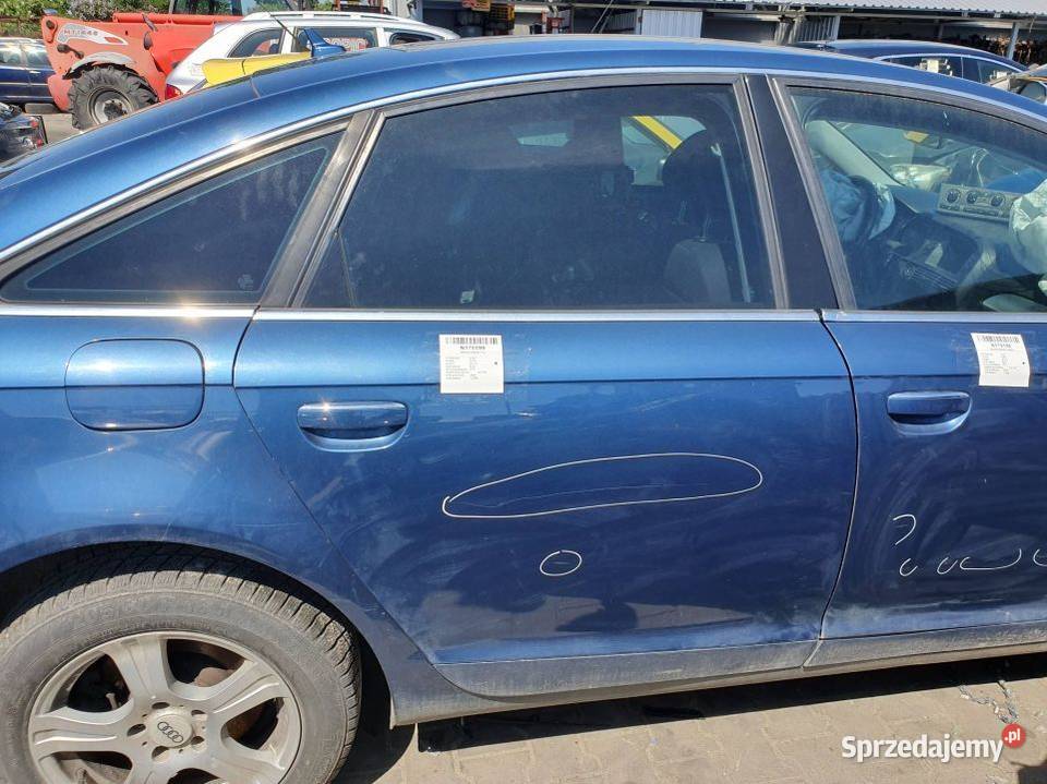 DRZWI PRAWE TYŁ AUDI A6 C6 LZ5B Lipno sprzedam