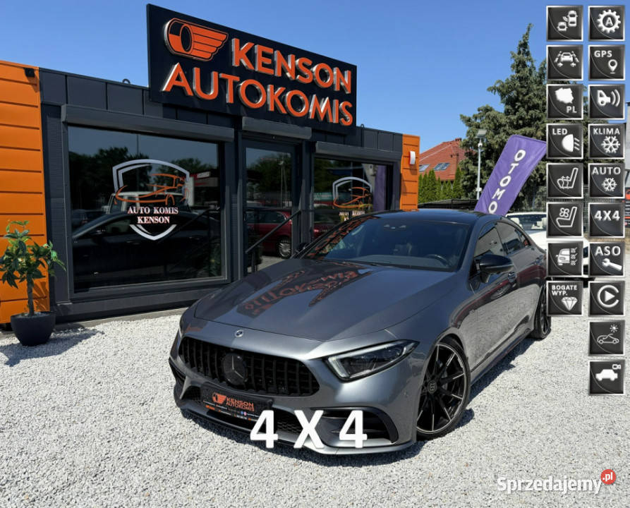 Mercedes CLS 53 AMG AMG 53 4Matic Wentylowane przyciemniane szyby Bydgoszcz sprzedam