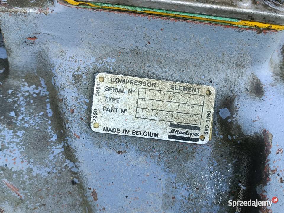 Sprężarka śrubowa atlas copco xas kompletna Lubartów